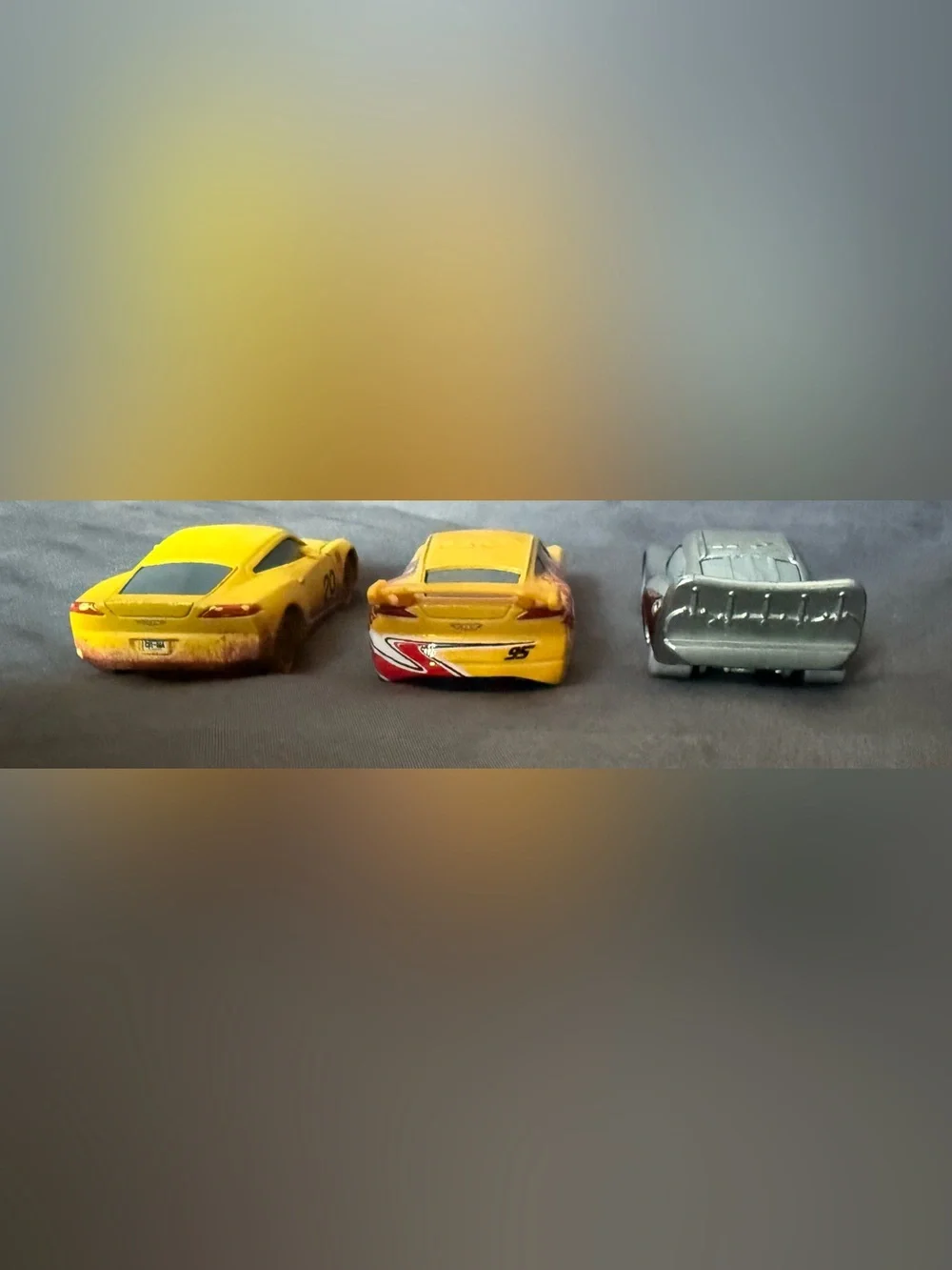 Disney Pixar Cars Diecast:Rust-Eze & mud Cruz Ramirez, 100th Anniversary McQueen